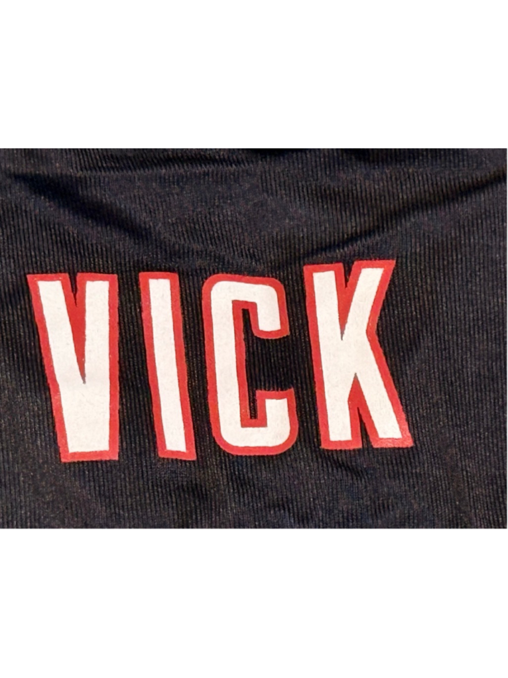 Michael Vick Atlanta Falcons #7 NFL Reebok Jersey Youth XL 18-20 Black Red - Picture 7 of 10